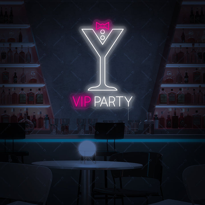 "Vip Party" Neonbord