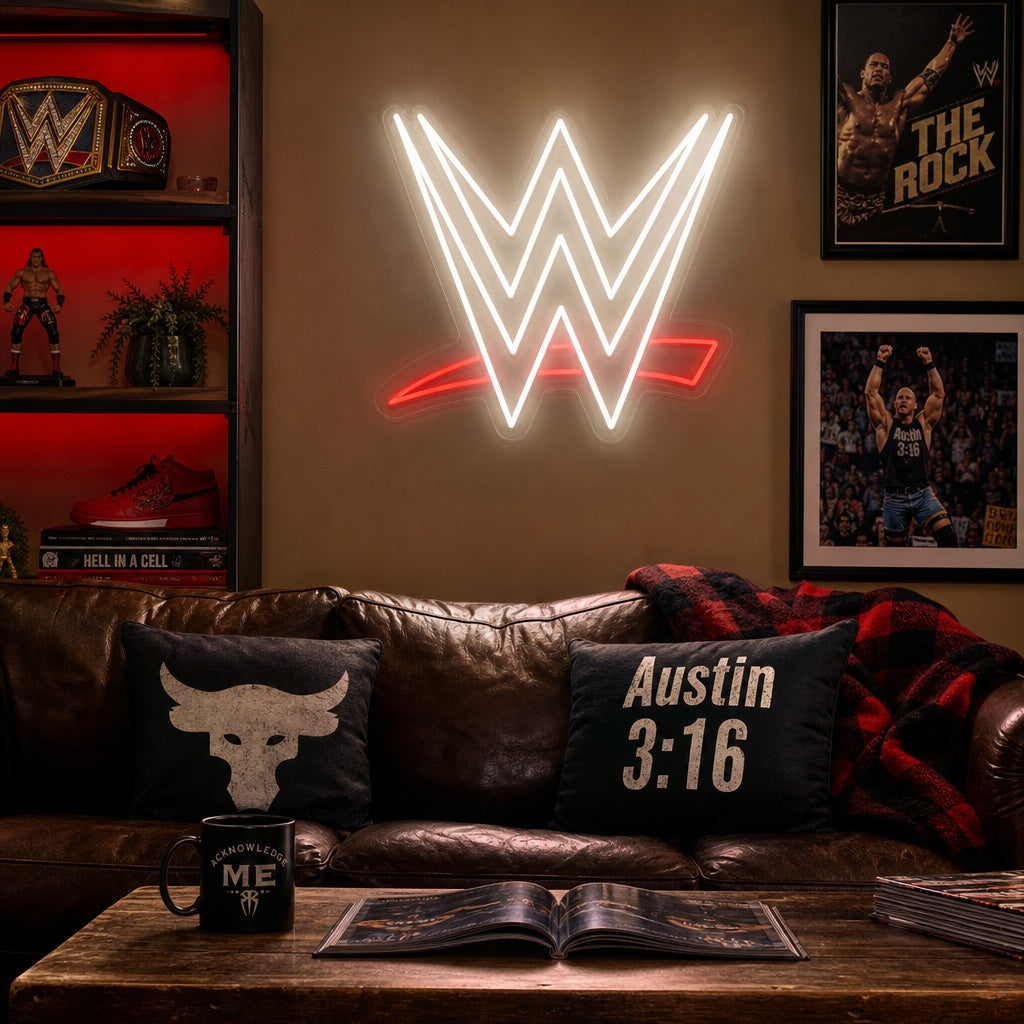 "Wwe" Neonbord