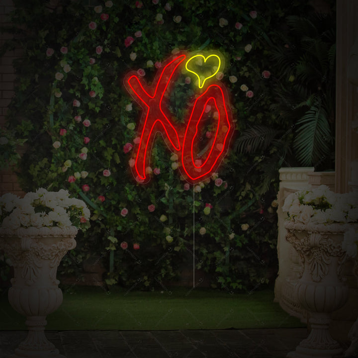 "XO" Neonbord