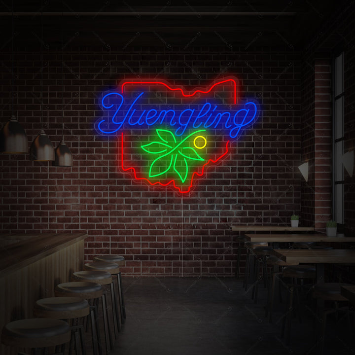 "Yuengling Ohio" Neonbord