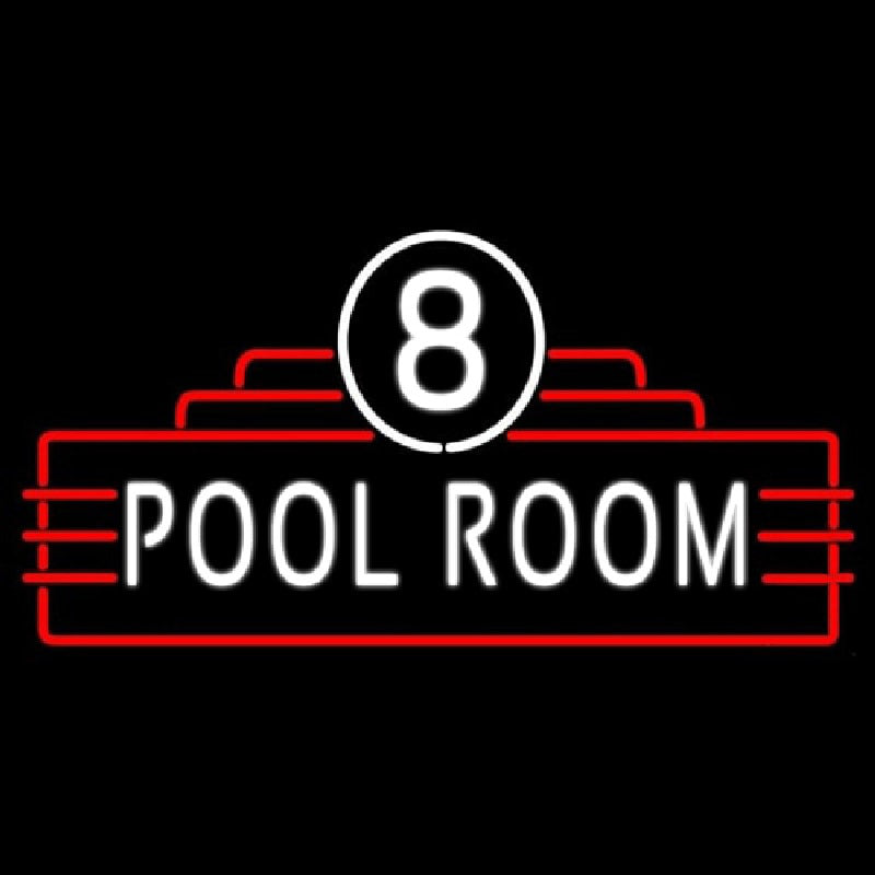 "8 Pool Room" Neon Verlichting
