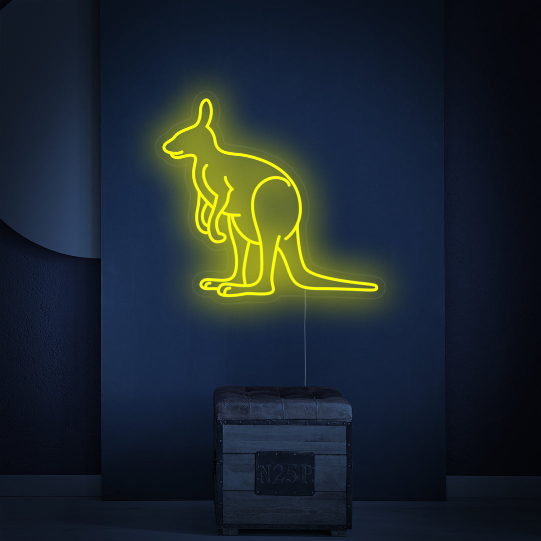 "Australië Kangoeroe" Neon Verlichting