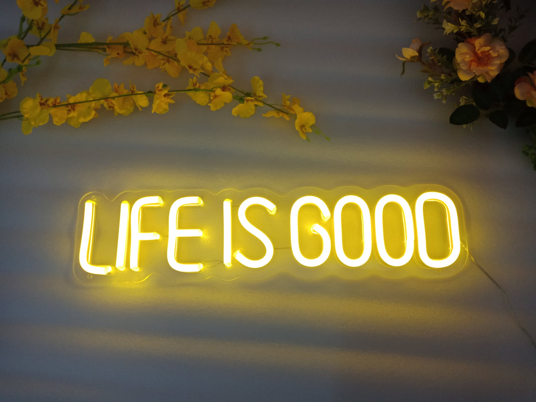 "Life Is Good" Verlichting (Voorraad: 4 stuks)