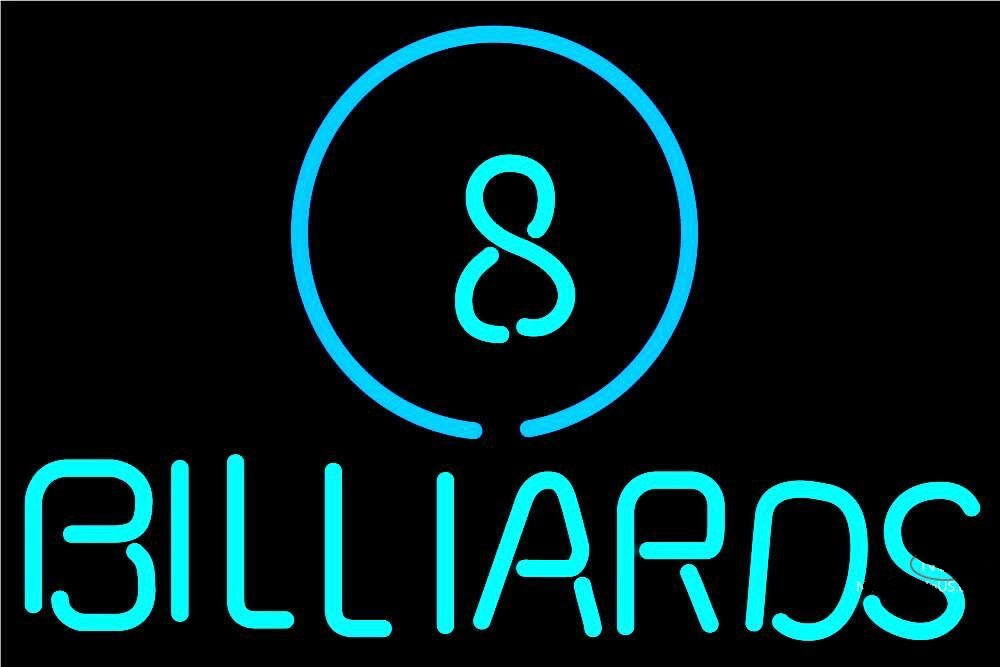 "8 Billiards" Neon Verlichting