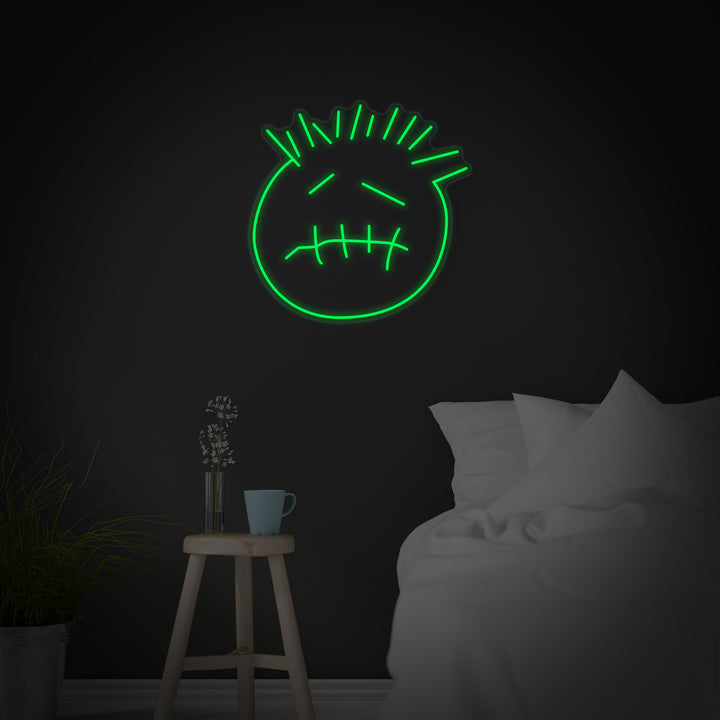 "Cactus Jack Gezicht" Neon Verlichting