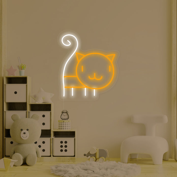 "Kattenwelpje, Kinderkamer Decor" Neon Verlichting