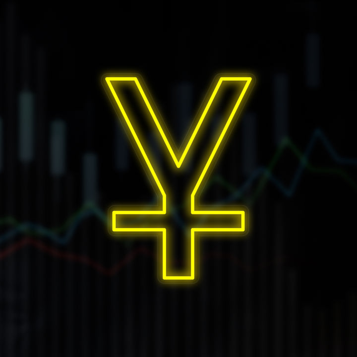 "Chinese Yuan" Neon Verlichting