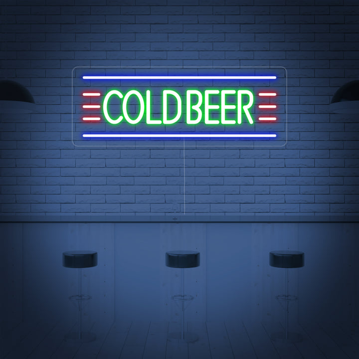 "Cold Beer" Neon Verlichting