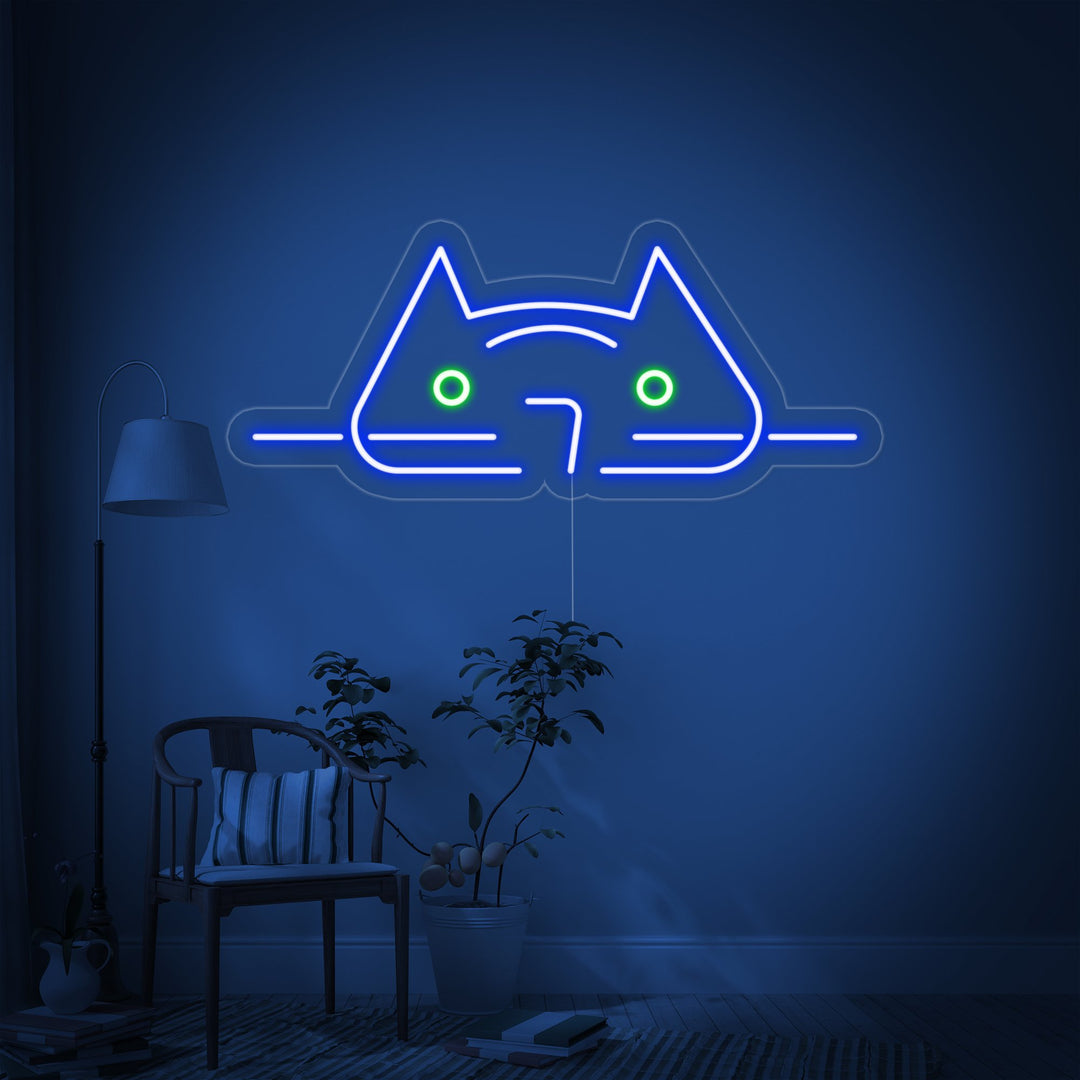 "Coole Kat" Neon Verlichting