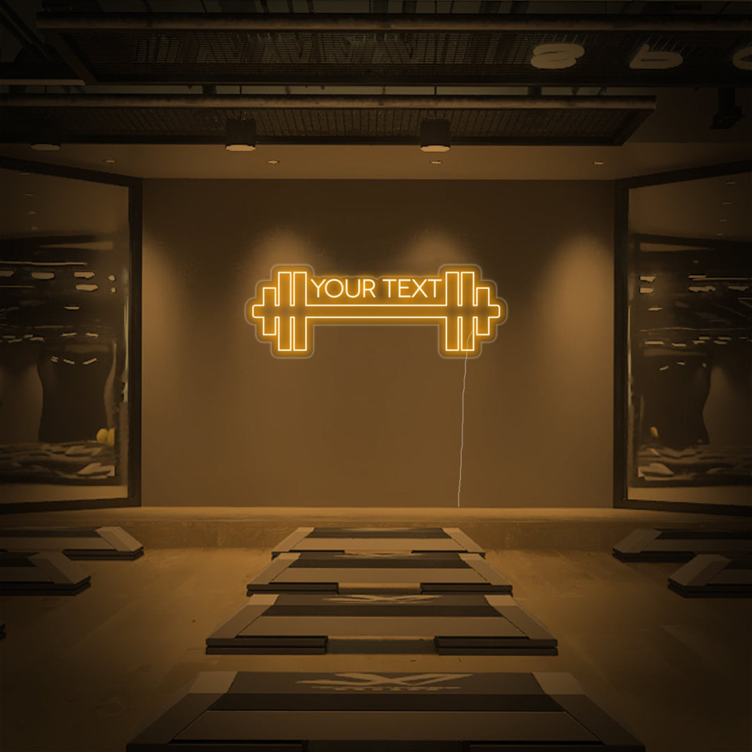 "Your Text, Aangepaste Fitness, Aangepaste Sportschool" Neon Verlichting