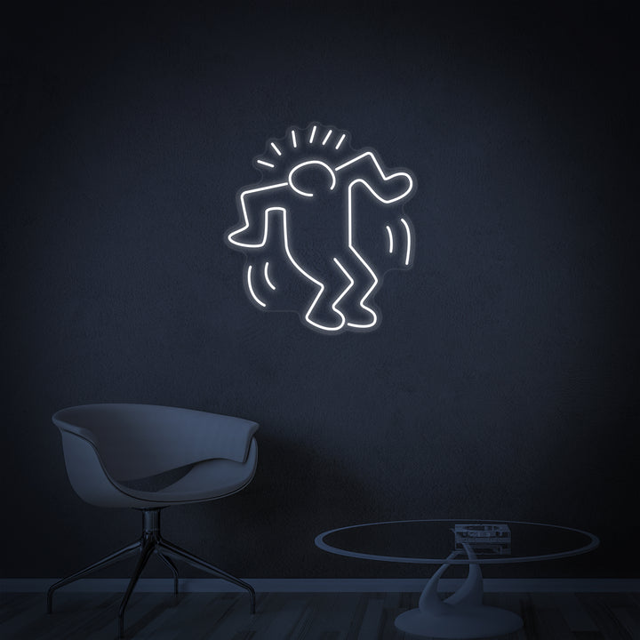 "Dansende Man" Neon Verlichting