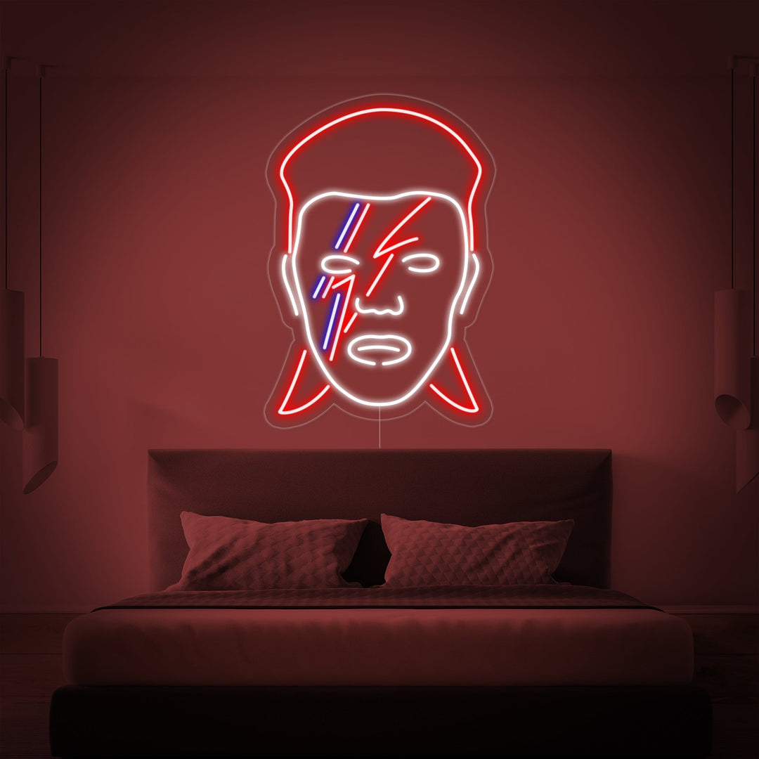 "David Bowie" Neon Verlichting