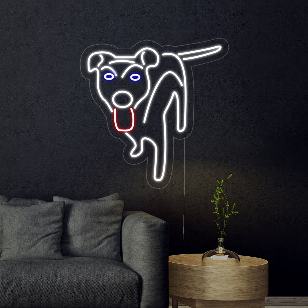 "Hond Logo" Neon Verlichting