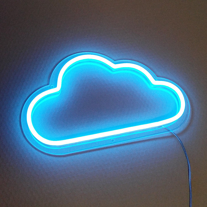 "Element Symbool Wolk" Neon Verlichting