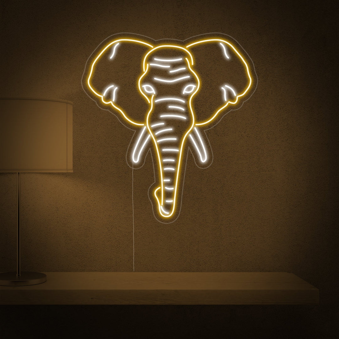 "Olifant" Neon Verlichting