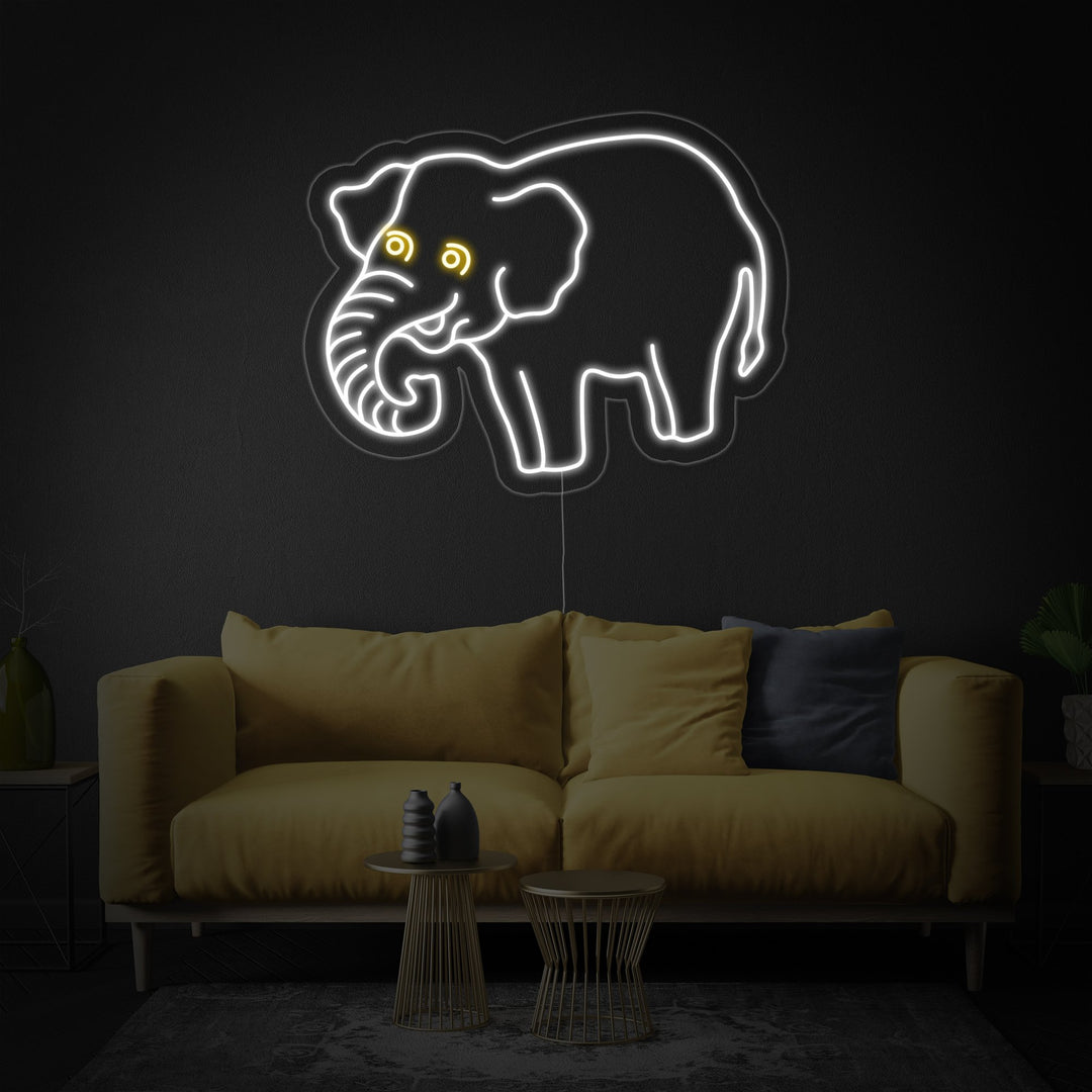 "Olifant" Neon Verlichting