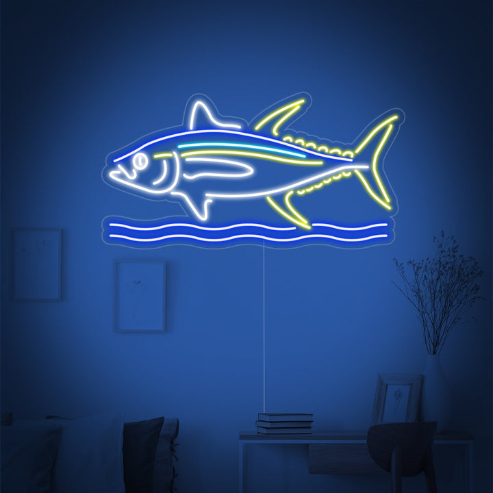 "Grote Vis" Neon Verlichting