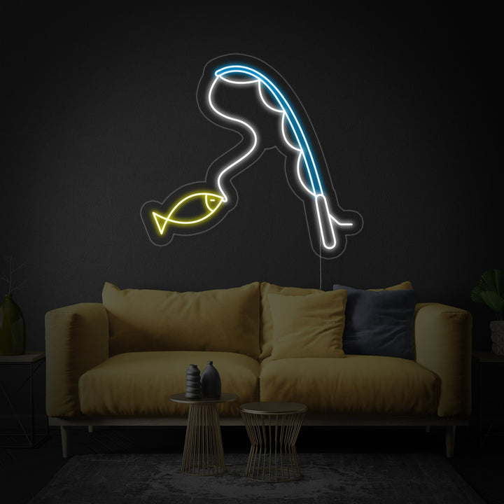 "Vissen" Neon Verlichting