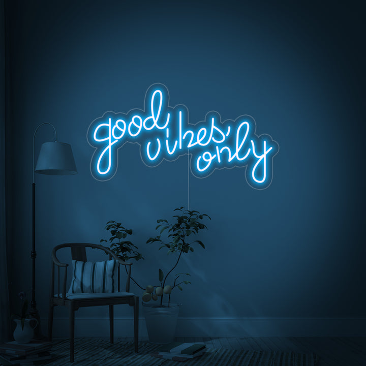 "GOOD VIBES ONLY" Neon Verlichting