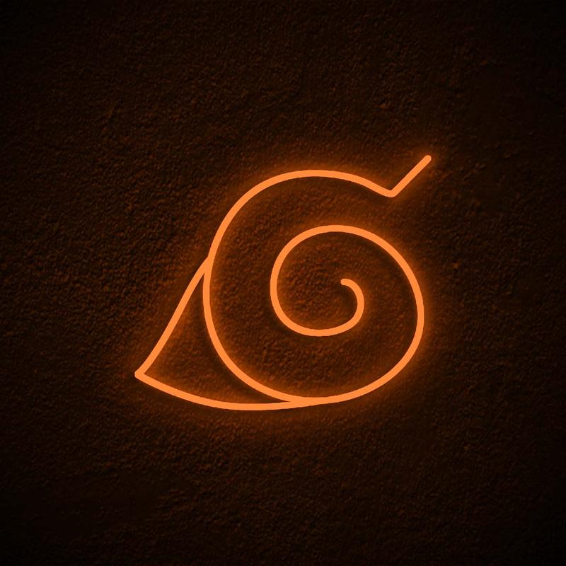 "Hidden Leaf Village Symbol" Neon Verlichting