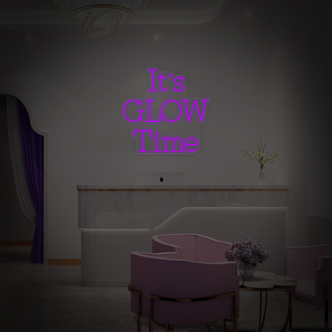 "Its Glow Time" Neon Verlichting