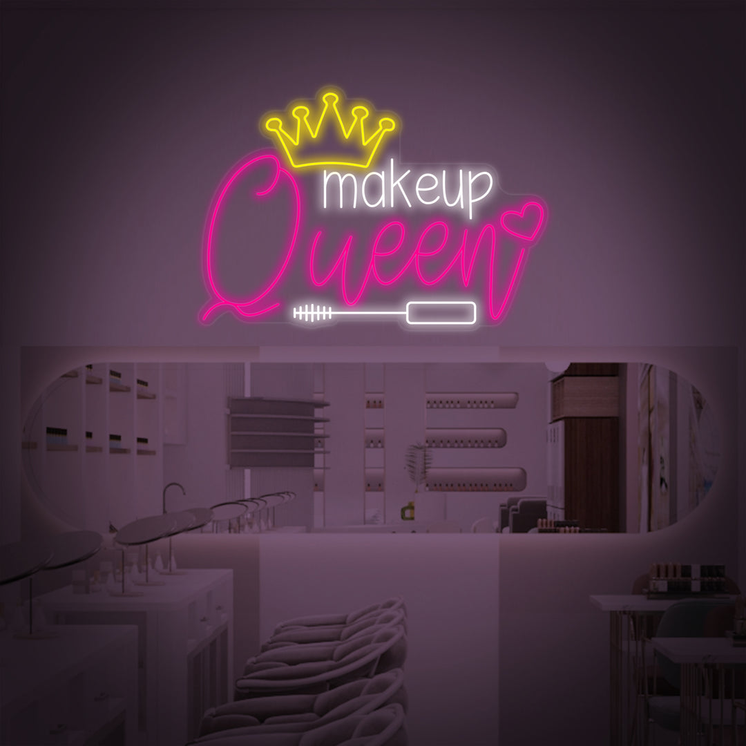 "Makeup Queen" Neon Verlichting