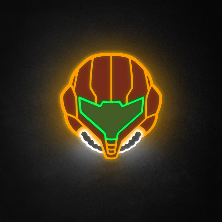 "Metroid Samus Bord" Neon Like