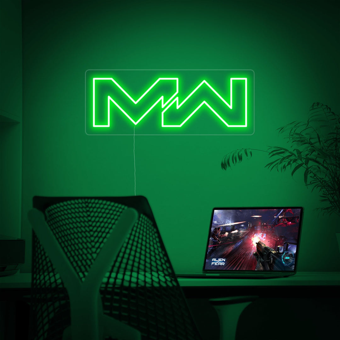 "Mw, Gamer Kamer Decor" Neon Verlichting