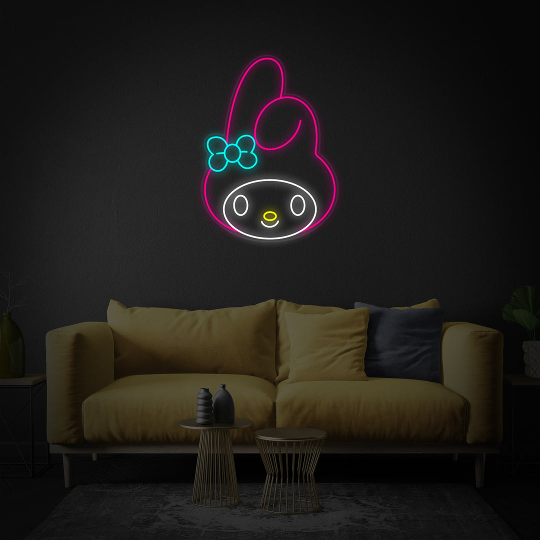 "My Melody Anime" Neon Verlichting