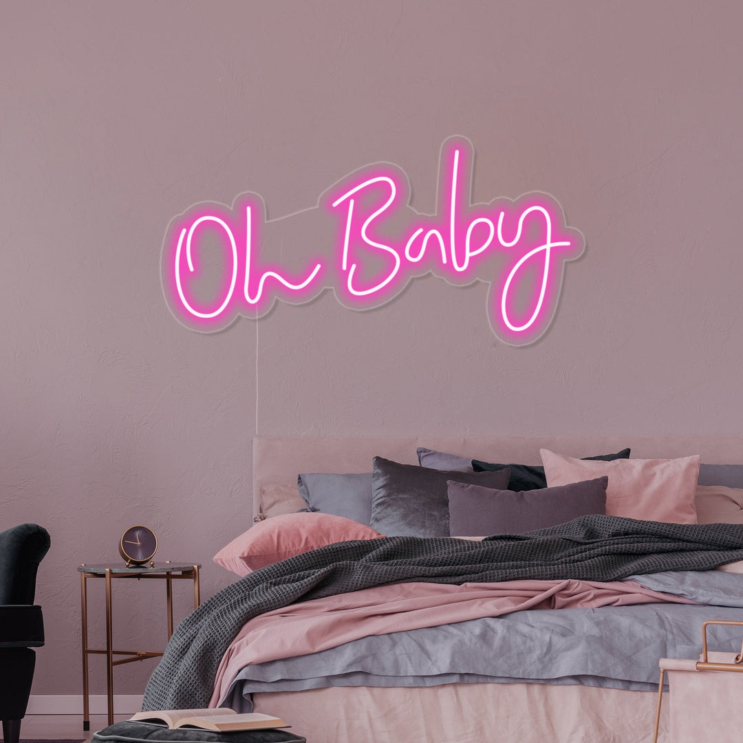 "Oh Baby" Neon Verlichting