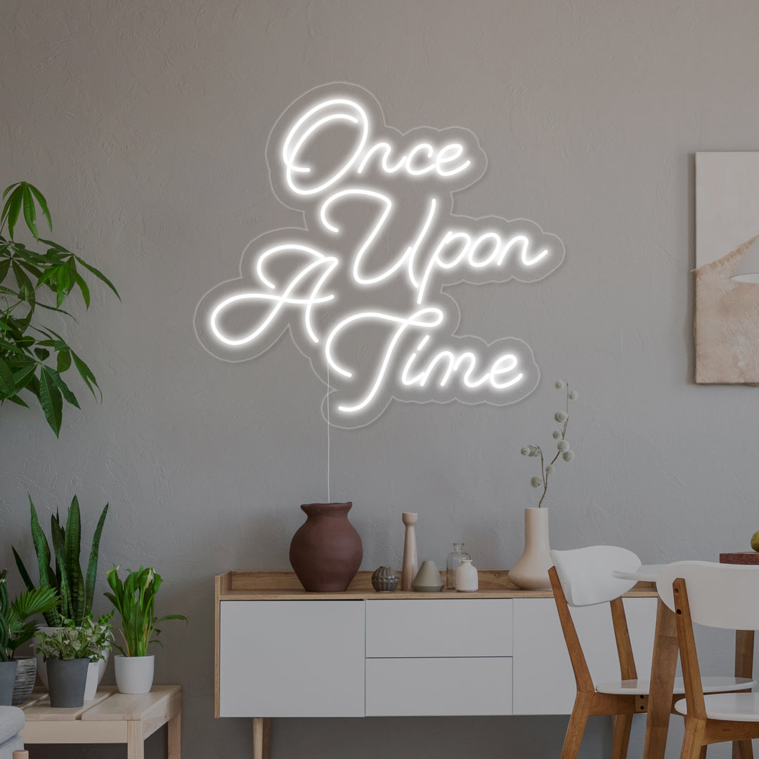 "Once Upon A Time" Neon Verlichting