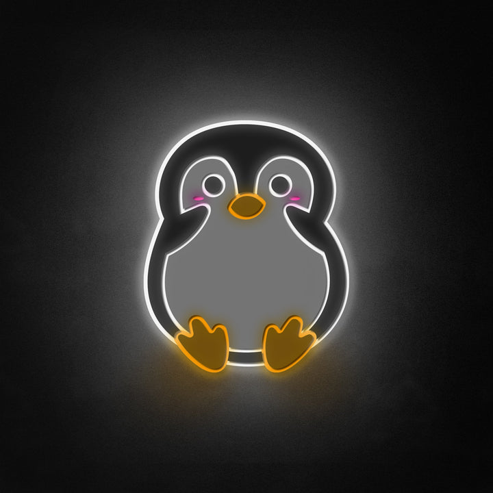 "Pinguïn" Neon Like