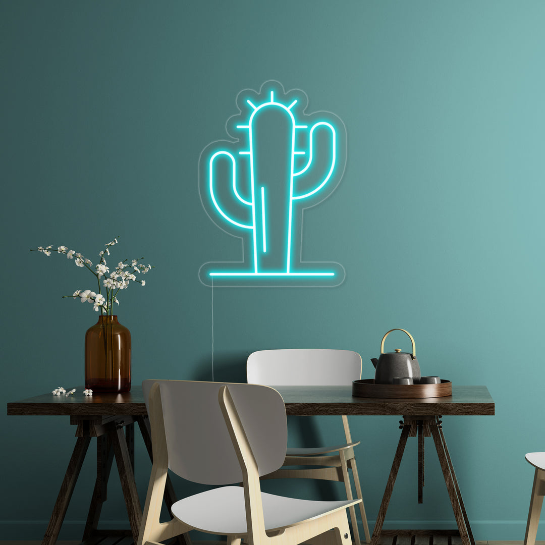 "Plant Cactus" Neon Verlichting