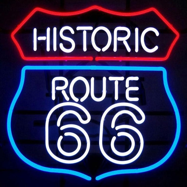 "Route 66" Neon Verlichting