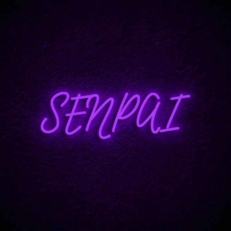 "Senpai" Neon Verlichting