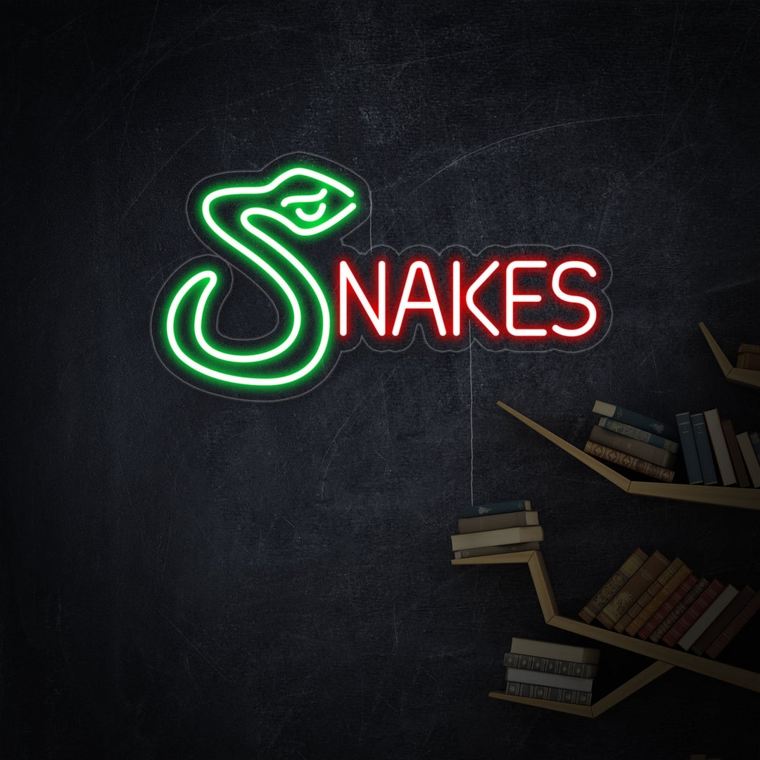 "Snakes" Neon Verlichting