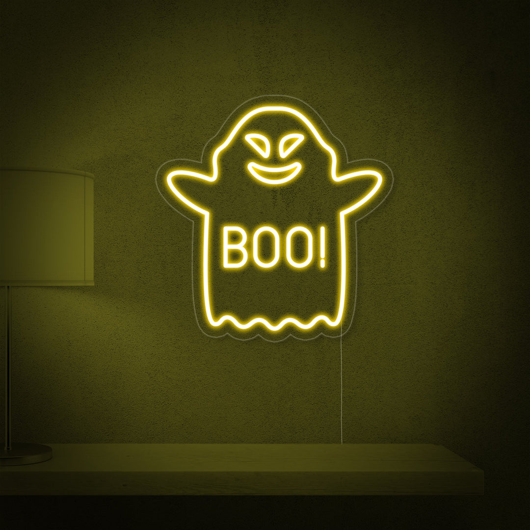 "Boo Geest" Neon Verlichting