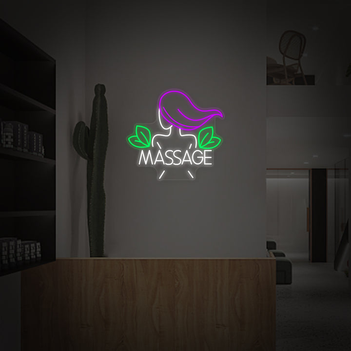 "Thaise Massage En Schoonheidssalon" Neon Verlichting