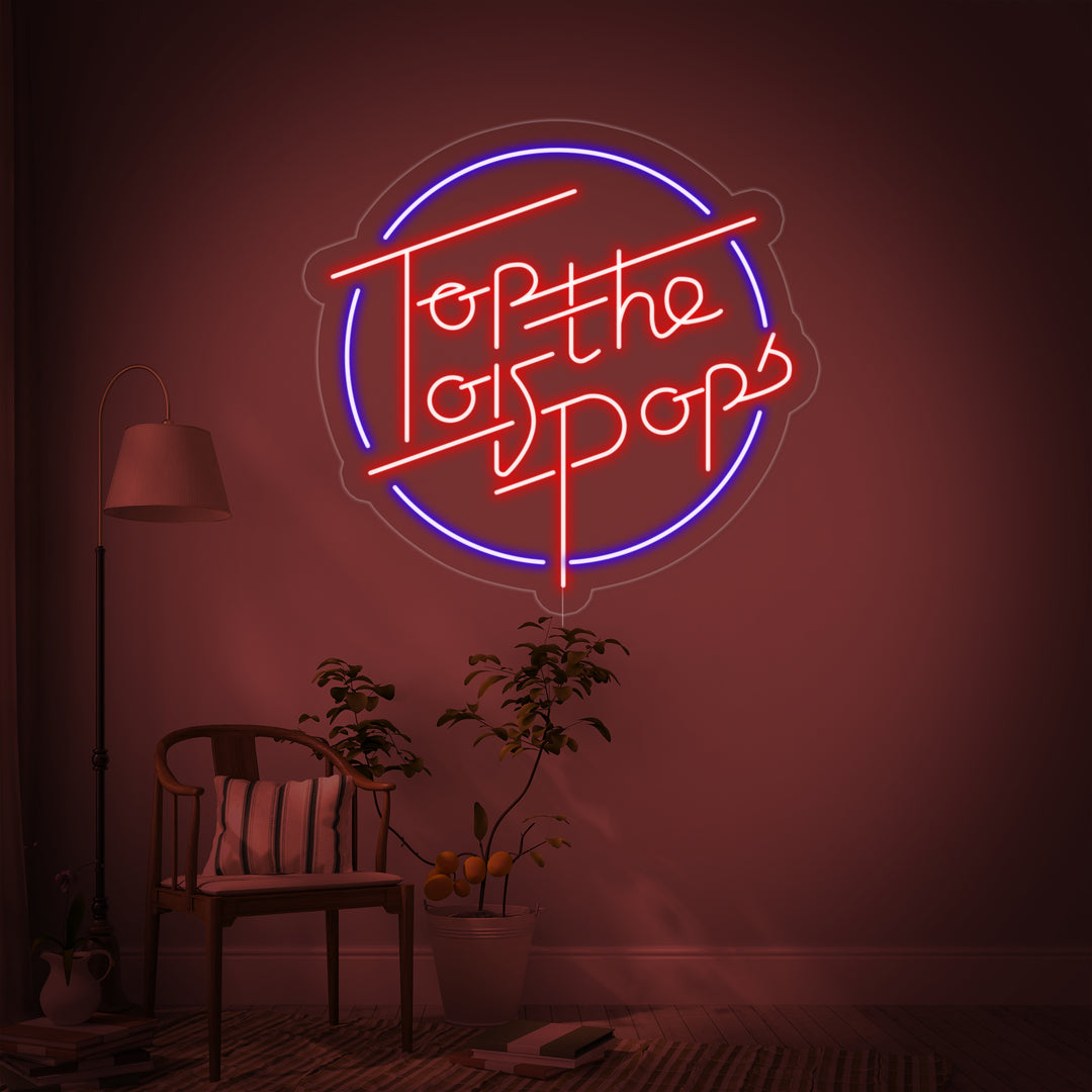 "Top of The Pops" Neon Verlichting