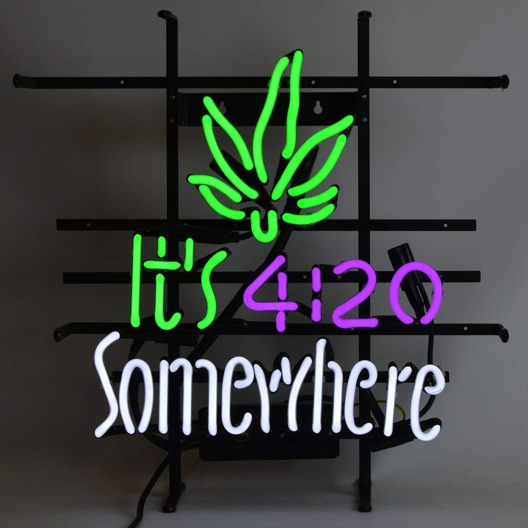 "Its 420 Somewhere" Neon Verlichting