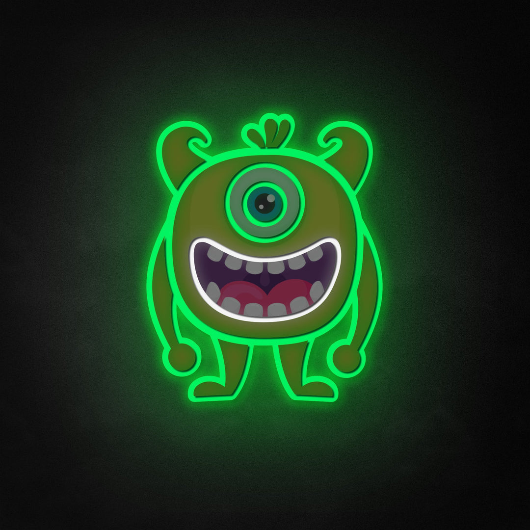 "Eénoogmonster" Neon Like